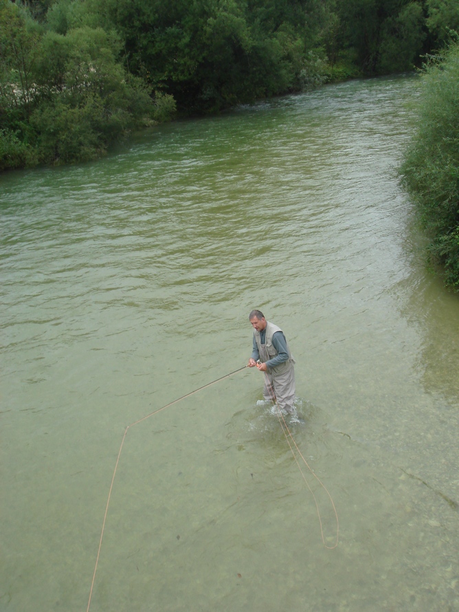 Рыбалка нахлыстом в Словении 6